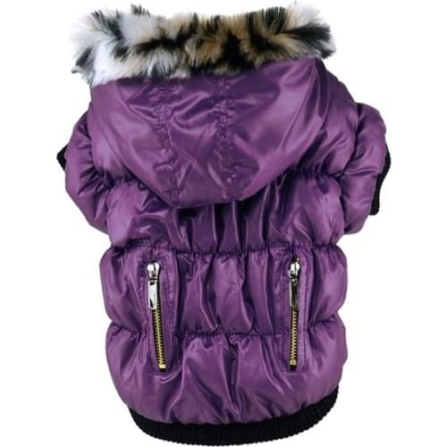 Warm Pet Dog winter clothes Apparel Hoodie Hooded Coat for Winter Dog Clothes dog down coat pet dog cheap coats852