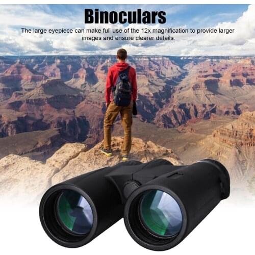 12X42 HD Binoculars Waterproof High Power HD Telescope For Bird Watching Travel Stargazing Hiking Concerts