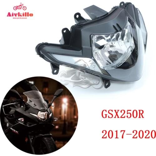 High quality HeadLight Assembly Headlamp Fit for SUZUKI GSX250 R 2017 - 2020 2018 2019 GSX250R 17 18 19 20