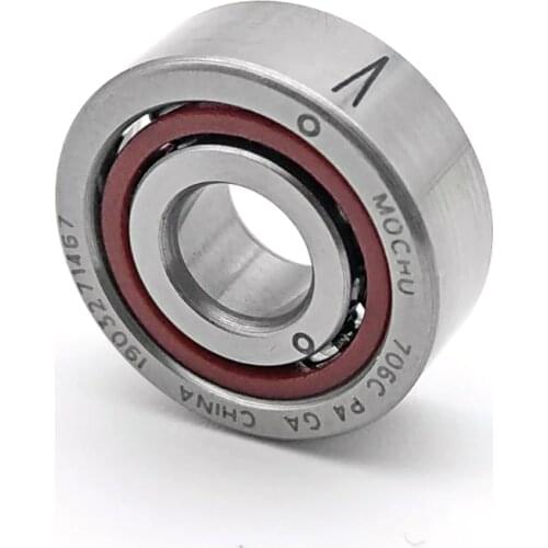1pcs MOCHU 706 706C P4 GA 6X17X6 Angular Contact Bearings Spindle Bearings CNC ABEC-7 15 Contact Angle
