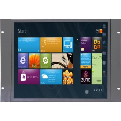 19 Inch 4:3 Cheap Resistive Touch Screen Monitor 1280*1024 Industrial Metal Case Touch Monitor