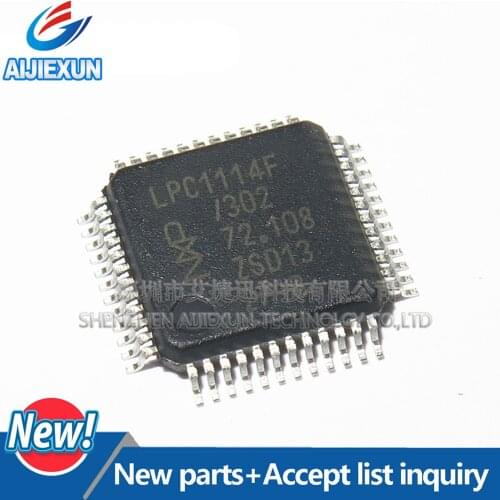 5Pcs LPC1114FBD48/302 LPC1114F ARM LQFP48 in stock 100%New and original