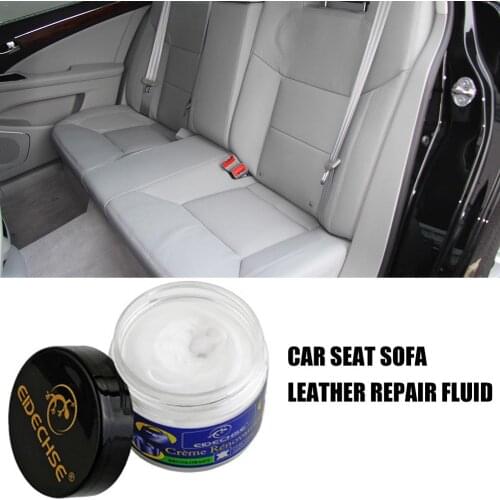 60g Leather Vinyl Repair Filler Compound Cream Leather Sofa Cracks Restoration Seat Repair Cream Car Interior Cleaning Agent