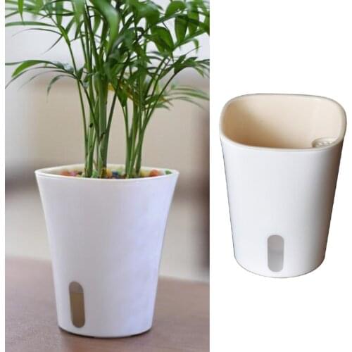 Automatic Flowerpot Self Watering Planter Flower Pot Home Garden Balcony Decor for Flowers Herbs Succulents