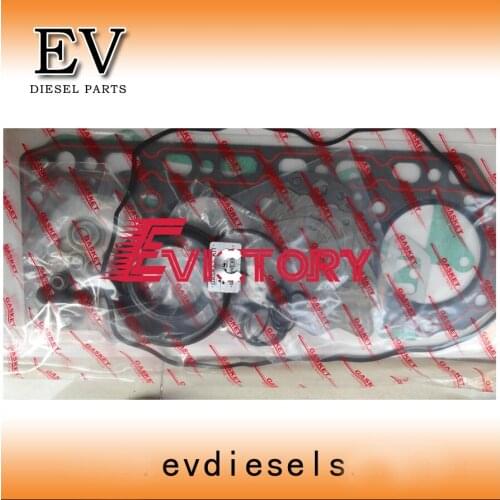 Evictory 4TNV84T 4TNV84 full cylinder head gasket kit YM729618-92600 for Komatsu mini excavator