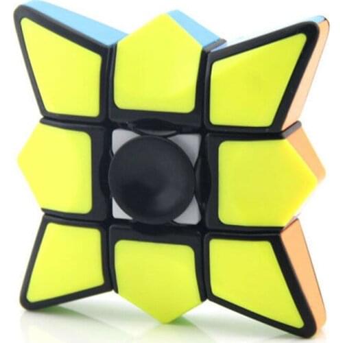 FanXin large size 1x3x3 Fingertip gyro Entry Level Speed Twist Puzzle Intelligence Toy Magic Cube Multi-Color ABS Funny gift