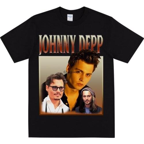JOHNNY DEPP Homage T shirt Mens Tshirt Womens T Shirt Vintage 90s Tshirt TeeTshirt Top Shirt Funny Tshirt Tees Gift T shirts