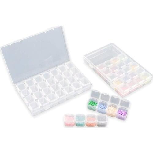 5d Diamond Painting Box Tool Plastic Storage Tools Diamond Painting Kit Full Square Accessories Embroidery Full Drill Stitch