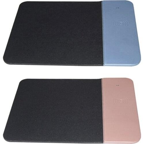 Mouse Pad Wireless Charging Gaming Mouse Pad Non-Slip Rubber Base Suitable for Laptop Gaming