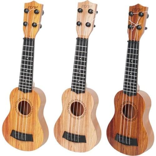 1PC Mini Wooden Ukulele 4 Strings Classical Guitar Beginner Acoustic Instrument Kid Musical Instruments Toy For Children Starter