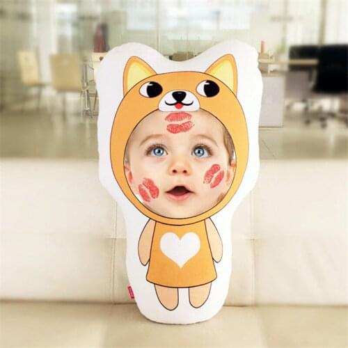 New Hot Photo customization Chinese Zodiac Cushion Dolls Stuffed Animal Pillow Sofa Car Decorative Creative Birthday Gift