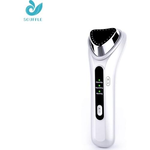 Rechargeable Anti Wrinkle Facial Lifting Machine Skin Rejuvenation Machine Photon Light Therapy EMS Infrared Beauty Skin Care