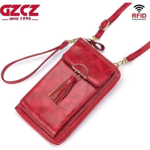 GZCZ Quality Crossbody Cell Phone Shoulder Bag Cellphone Bag Fashion Daily Use Card Holder Mini Summer Shoulder Bag for Girls