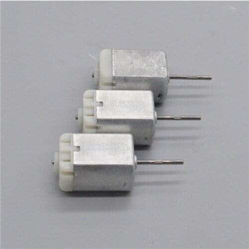 3pcs 20mm Micro Long Shaft Carbon Brush FC280 High Torque Permanent Magnet Engine Motor Car Lock Block Model DC 12V 9800 Rpm