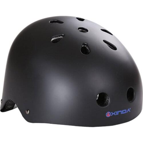 Outdoor Sports Safety Helmet Climbing Caving Equipment Downhill Rappelling Rescue Cycling Head Protective Gear-Black