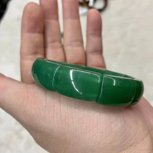 Green Aventurine Jades Stone Beads Bracelet Natural stone Bracelet DIY Jewelry Bracelet For Woman For Gift Wholesale