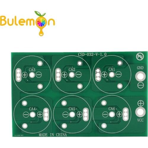 1PC Diy Six series Plate 310F 2.7V 350F Six Series Super Capacitor all Plate Protection Board