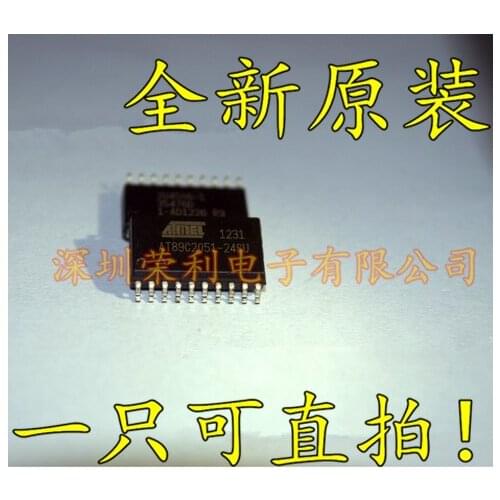 100% New&original AT89C2051-24SU SOP-20 AT89C2051 ATMEL BOM