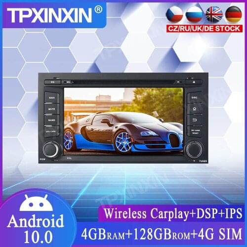 4+128G Android 10.0 For SEAT LEON 2014+ Car GPS Navigation Car Stereo Multimedia Player Headunit Auto Car DVD Player Car GPS IPS