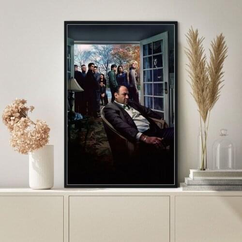 The Sopranos Large Poster Movie Poster Canvas Print Wall Painting Home Decoration ( No Frame )