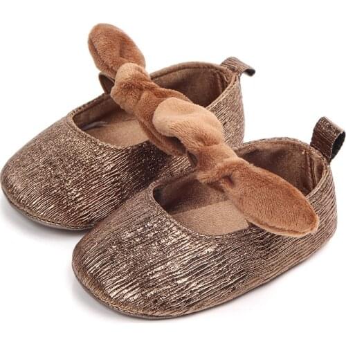 Baby Shoes Newborn Bow Baby Girl Shoes First Walkers Bright Color Princess Baby Girl Shoes Autumn
