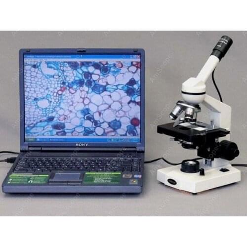 Advanced Student Biological Microscope--AmScope Supplies Advanced Student Biological Microscope 40X-800X