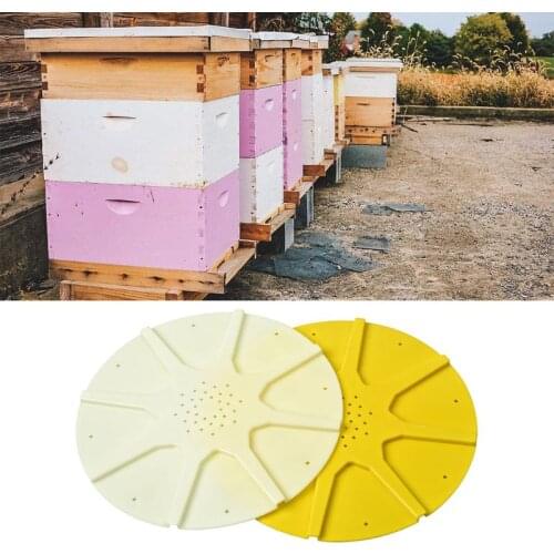 Round 8 Ways Bee Escapes Disc Beehive Door Gate Beekeeping Equipment Beekeeper Tool