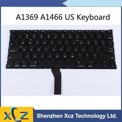 20PCS/Lot New Laptop A1370 A1465 A1369 A1466 US Keyboard For Macbook Air 11'' A1465 13'' A1466 Keyboard