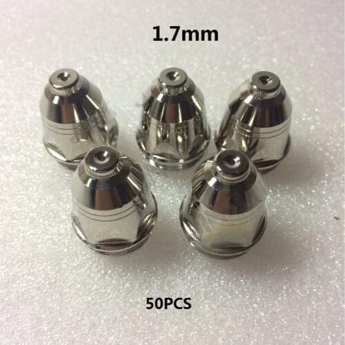 P-80 P80 Tip Nozzle 1.7mm 50PK Panasonic Plasma Torch Consumables Cuttting Machine Cutter