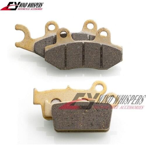 Copper fiber Front Rear Brake Pads For Kawasaki KLX250 KLX 250 2008 -2018