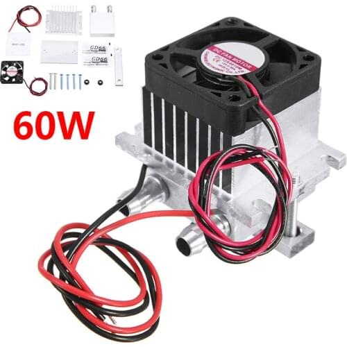 Pohiks 1 PC DIY Kit TEC1-12706 Thermoelectric Peltier Module Water Cooler Cooling System 60W Small-scale