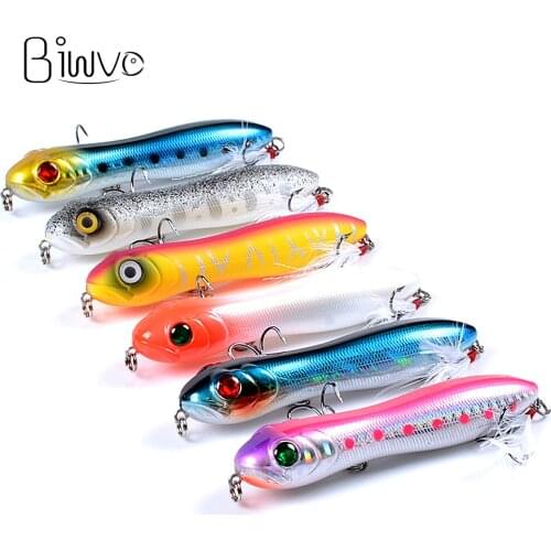 Biwvo minnow lures 10cm 16g baits artificial baubles crankbait all goods for fishing wobblers Hard shad 3 Fish hooks