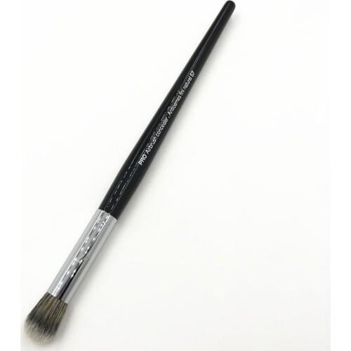 Professional Concealer Brush Long Handle #57 Soft Dense Rounded Bristle Concealer Airbrush Dark Circles Cosmetic Tool