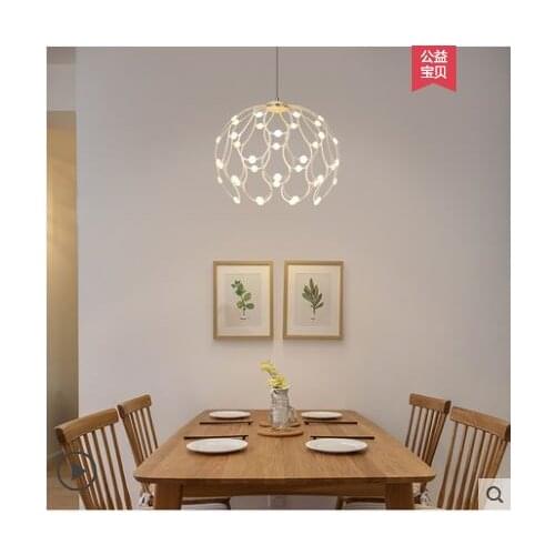 Nordic modern minimalist dining room creative personality living room kitchen bar lighting table lamp restaurant light