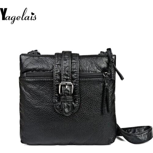 PU Soft Leather Shoulder Bags for Women Handbag Snap Switch Cross Body Tote Bag Large Capacity Fashion Pockets Bags