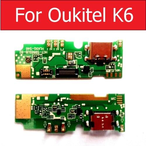 Usb Charger Jack Prot Board For Oukitel K6 Chargring Plug Dock Board Replacement Accessories Parts Repair