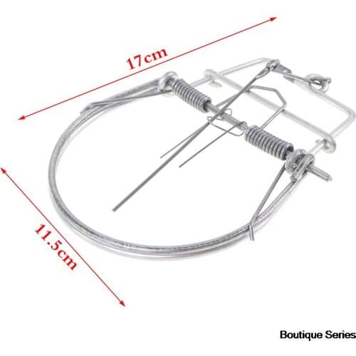 1 Pcs Practical Big mouse trap, weasel catch，catch spring trapt，mous trap，Rodent cage,Rat trap