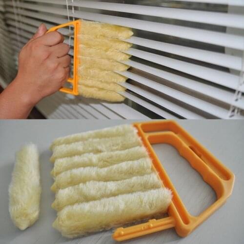 1pcs Microfiber Window cleaning brush air Conditioner Duster cleaner with washable venetian blind blade cleaning cloth