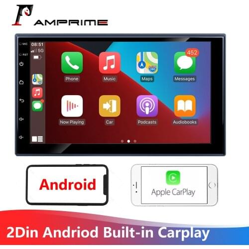 AMPrime 1 Din Car radio Autoradio Multimedia Player MP3 MP5 Audio Stereo Radio Bluetooth FM Remote Control In-Dash Video Player