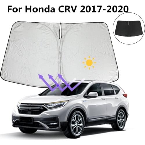 Car Sun Visor Windshield sunshade Auto Front Window UV Rays Protector For Honda CRV CR-V 5th Accessories 2017 2018 2019 2020