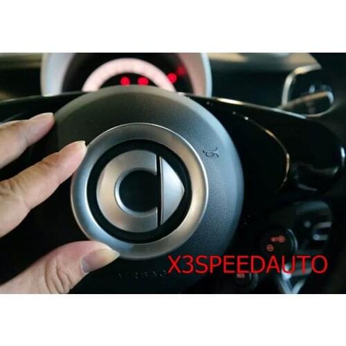 Free Shipping Chromed Inner Instrument Panel Cover Trim For Mercedes-Benz Smart Fortwo 2015-2019