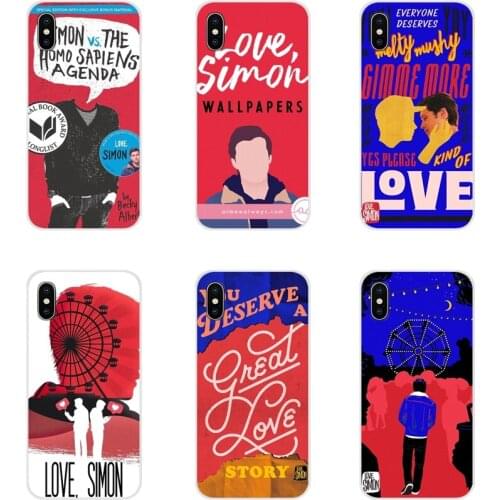 For Xiaomi Redmi Note 3 4 5 6 7 8 Pro Mi Max Mix 2 3 2S Pocophone F1 gay movies The love simon Accessories Phone Shell Covers