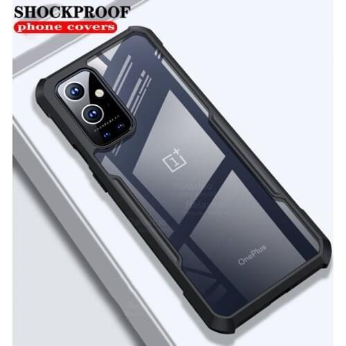 For OnePlus 9Pro,Case For Oneplus 8 T , Shockproof Transparent Cover Protective Bumper Airbags Soft Thin Cover For Oneplus Nord