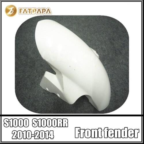 For Unpainted ABS Plastic Front Fender Fit for BMW S1000RR 2008-2015 Injection mode Motorcycle Frame Parts