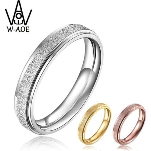 2019 New Fashion Jewelry Black Titanium Finger Ring Simple Elegant Lover Couples Wedding Rings For Women Men Party Gift