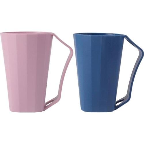 Tooth Mug Durable Eco-friendly No Odor PP Toothbrush Cup Sturdy Travel Case Contracted Design Mouth Wash Cups Clean Storage Box