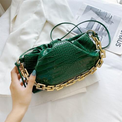 Crocodile Pattern Small Bag PU Leather Crossbody Bags For Women 2021 Shoulder Handbags Female Fashion Travel Cross Body Bag
