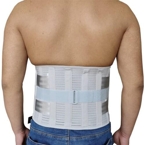 New Adjustable Women Steel Plate Waist Belt Orthopedic Posture Corrector Brace Lower Back Spine Lumbar Support Belt