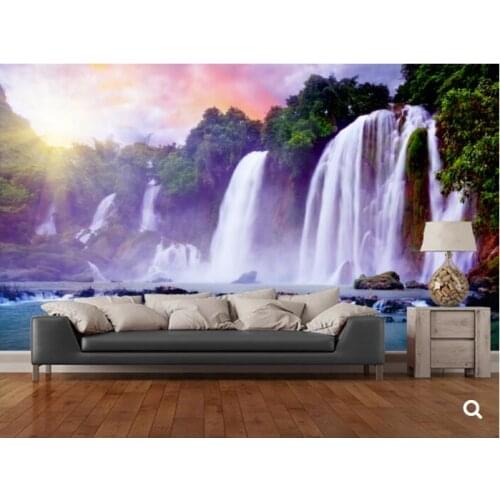 Custom natural scenery wallpaper,Banyue Waterfall,photo mural for the living room bedroom restaurant background wall wallpaper