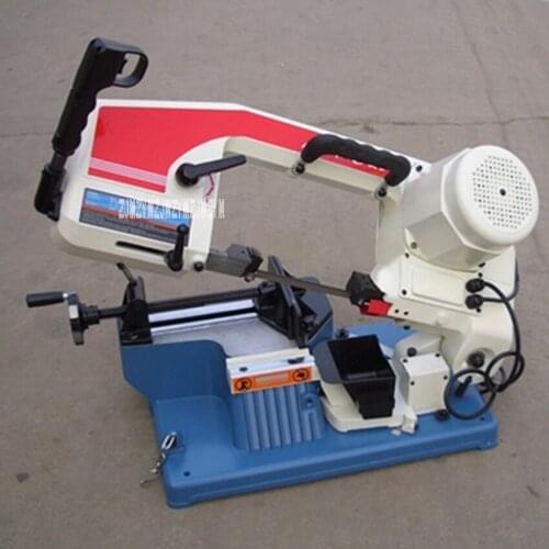 Portable Sawing Machine High-quality Metal Band Sawing Machine Low Noise Desktop Stainless Steel Small Sawing Machine 220V 375W